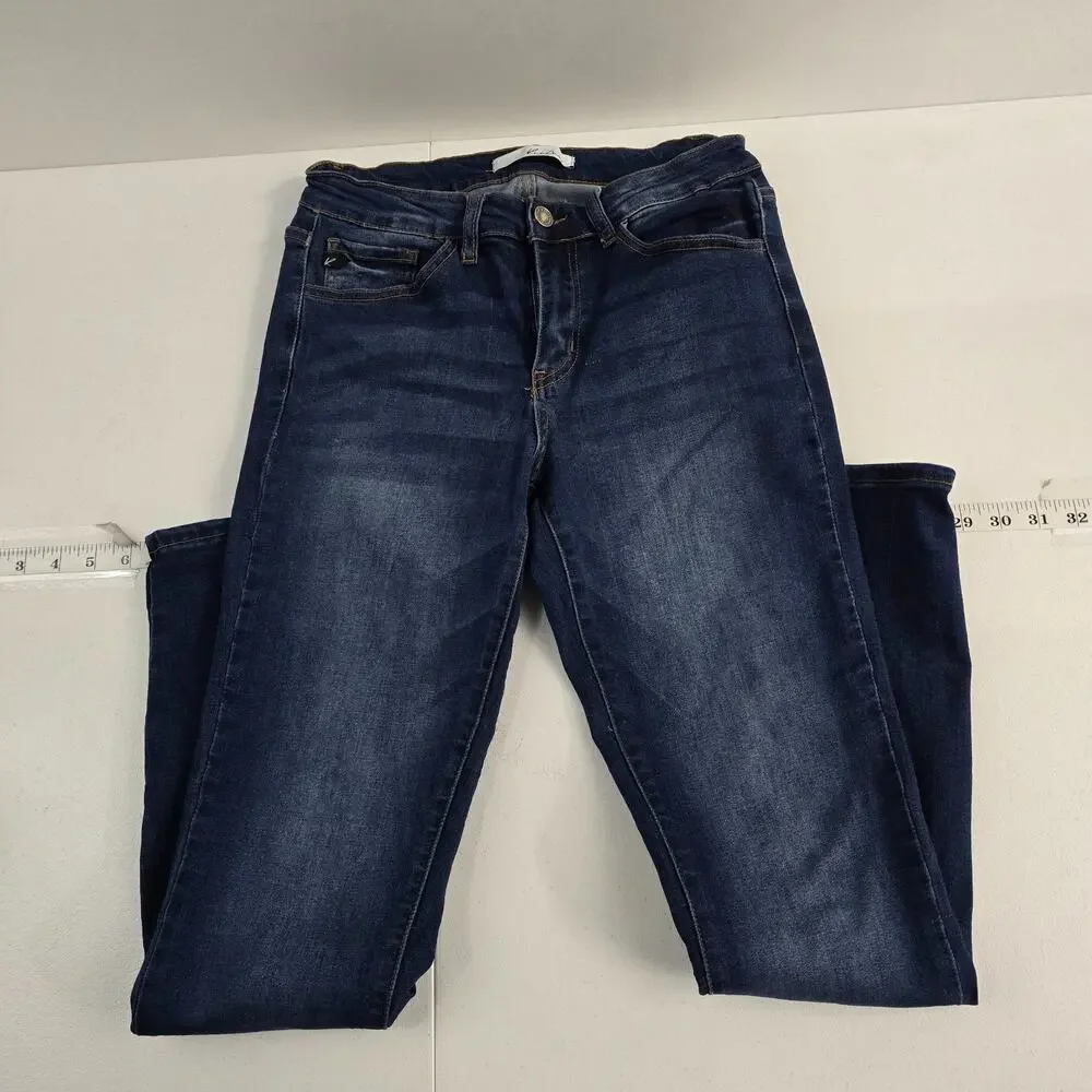 Kancan‎ skinny jeans slim 9/28 blue denim womens 6302